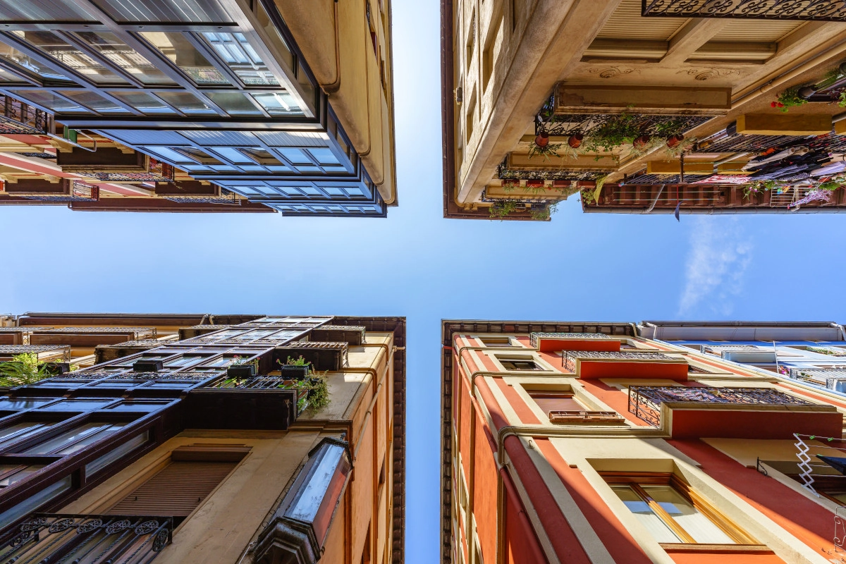 bilbao centro y calles antiguas